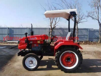 Lansu Hot Sale 20HP 30HP 40HP 50HP 4 Wheels Drive Tractor Agricultural Farm Tractor Mini Small Tractor
