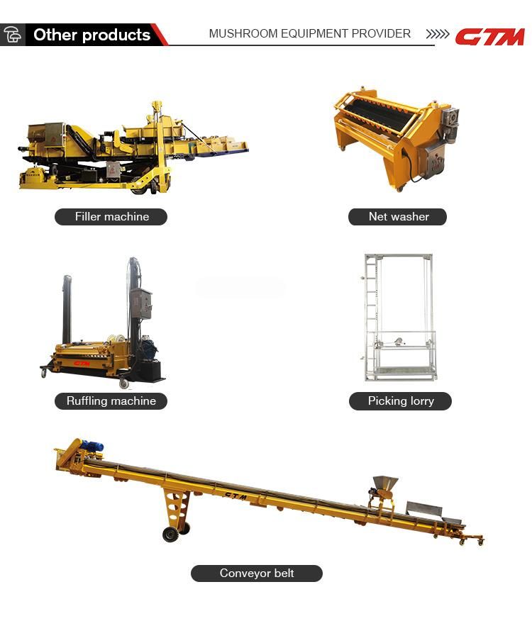 Mushroom Growing Shelves Picking Machine