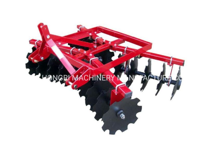 Hongri 1bqdx Series Mounted Opposed Disc Harrow for Tractor