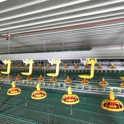 CE Approved Automatic Chicken Feeding Poultry Farm for Broiler