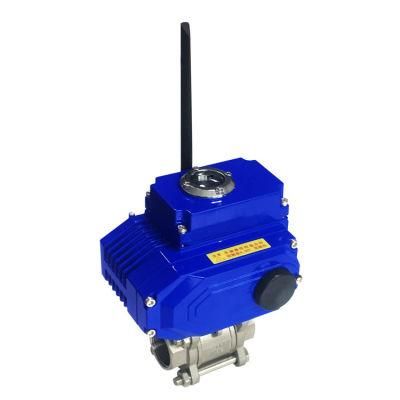 4G Lorawan Mobile Phone Controlled Electric Rotary Valve Actuator