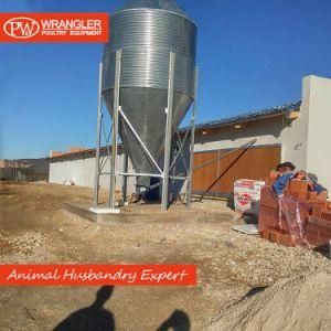 Feed Machine Galvanized Silo for Poultry Farm Equipment