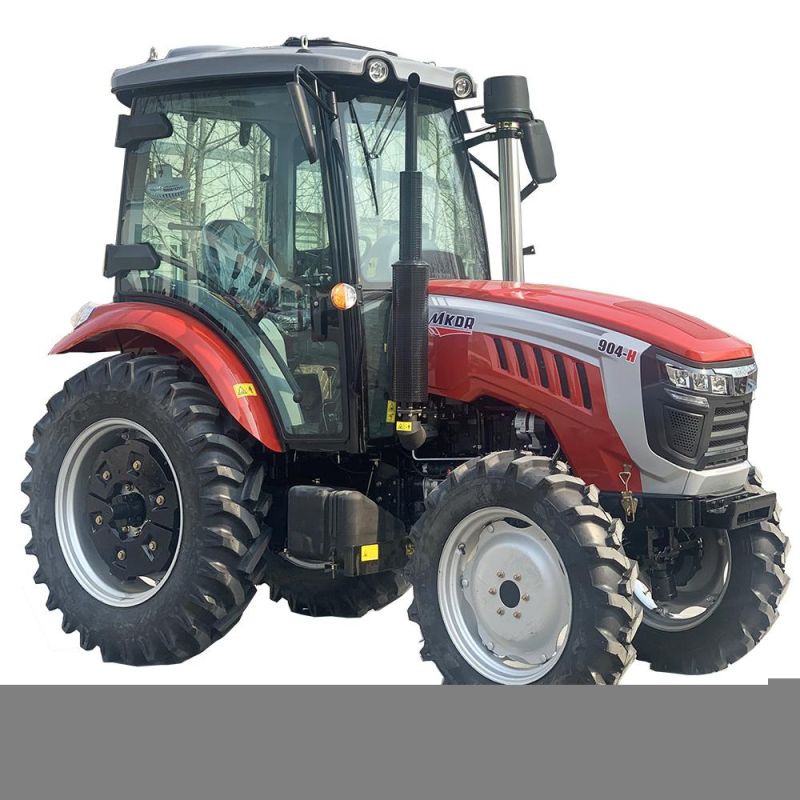 Lawn Tractor Similar Like Dongfeng / John Deere/ Yto 90HP 4WD Fan Cabin Tractor with Cheaper Price for Sale