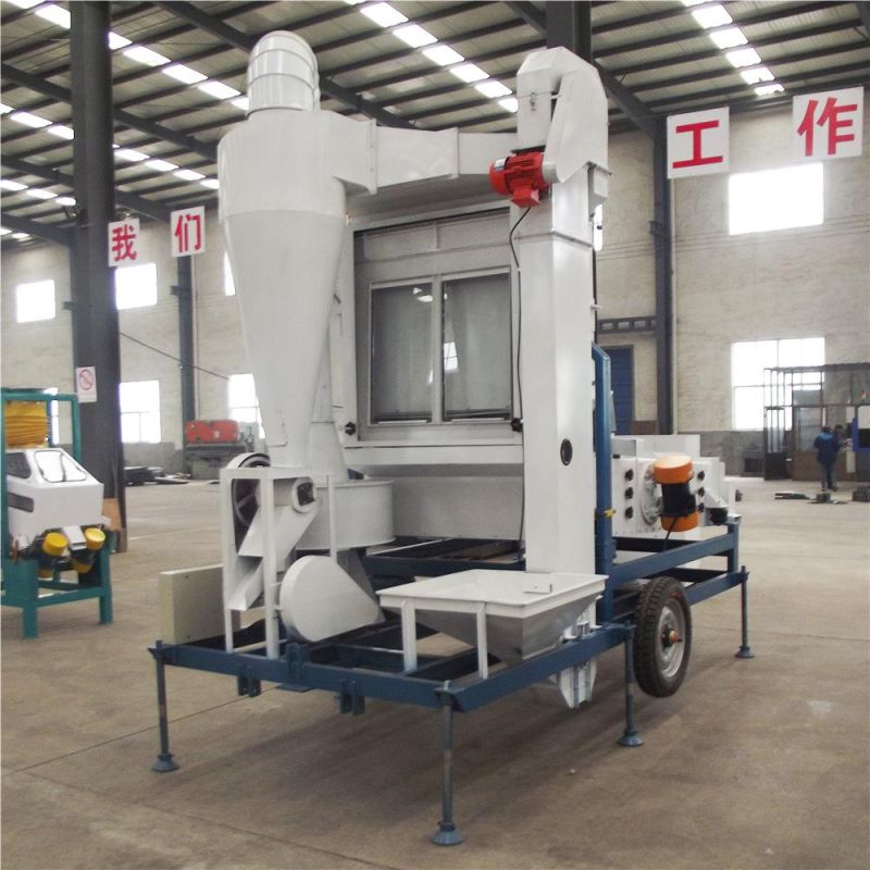 Grain Seed Cleaning and Grinding Maize Wheat Bean Cleaner
