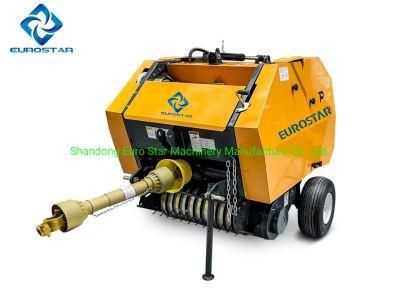 9yk8070 Round Hay Baler Mini Large Small Square Grass Silage Straw Packing Machine Baling Press Rectangular Agricultural Tractor