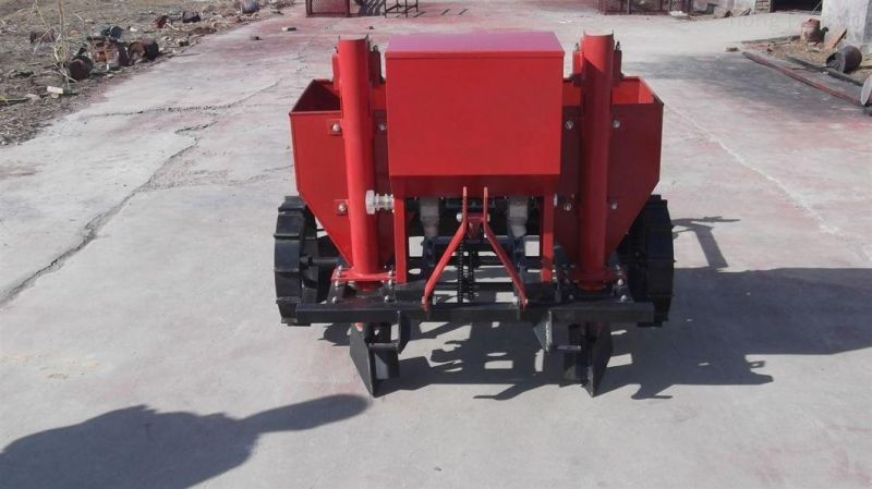 Farm Equipment 30-50HP Tractor Support Potato Planter 2 Rows Potato Seeding Machine