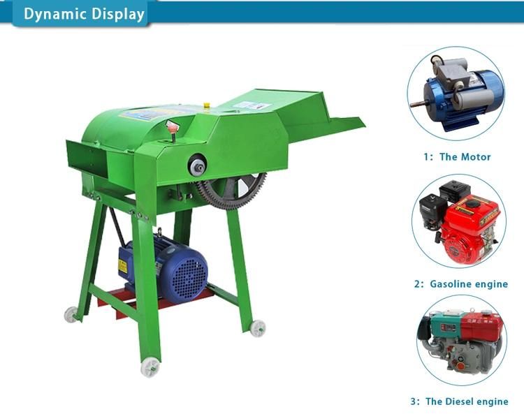 Grass Cutter Machine Grass Cutting Machine for Cows Feed Mini Chaff Cutter Machine