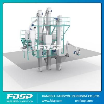 Chinese Professional Animal Feed Pellet Line Plant