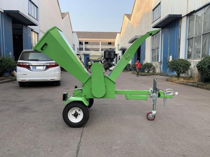 15HP Gasoline Wood Chipper Shredder Ce Euro V