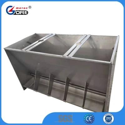 S. S 304# Swine House Double Sided Feeder Feeding Trough