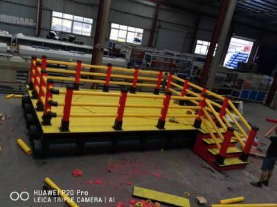 HDPE Floating Fish Farming Cage Square Shape 3X3 Meter
