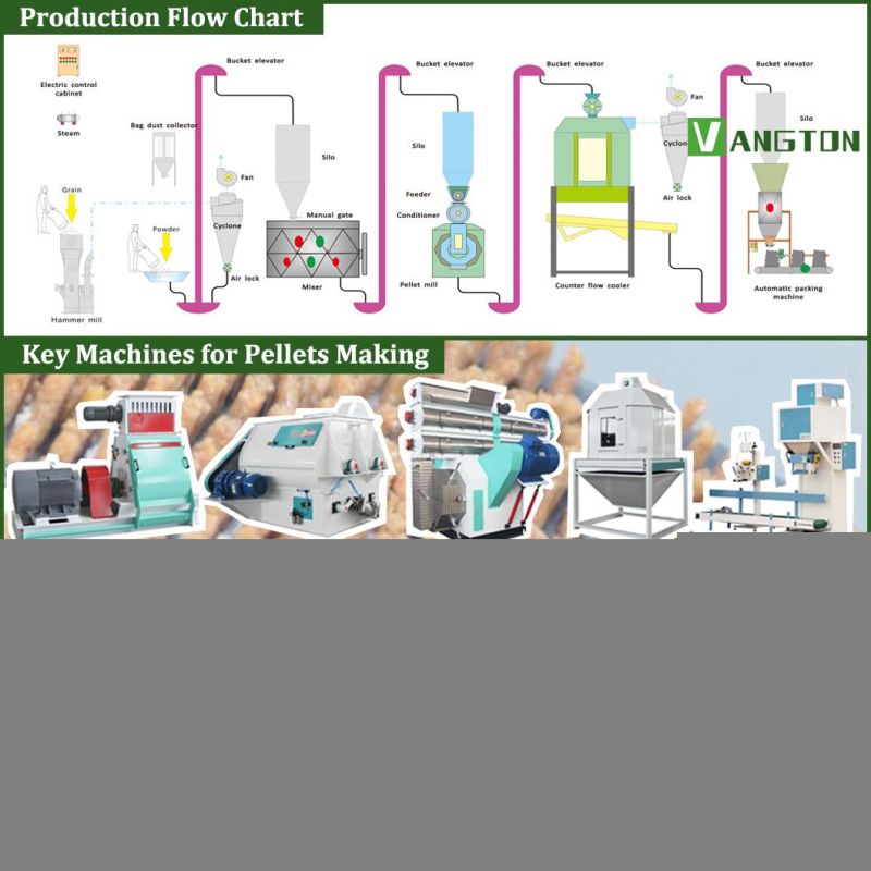 10 Ton Per Hour Complete Broiler Feed Making Machine