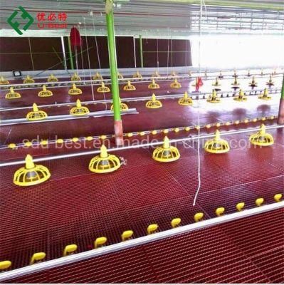 Automatic Poultry Farm Equipment Broiler Farming Pan Feeder for Chicken