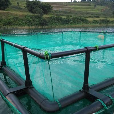 Popular Aquaculture Square Fish Floating Cage with PE Net