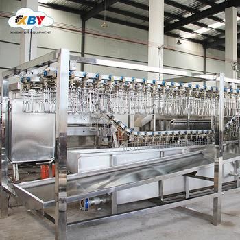 2022 New Design 200-1200bph Automatic Chicken Slaughtering Line Machine