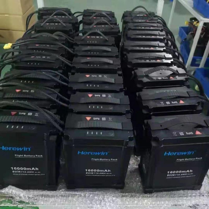 Herewin 22000mAh 14s 25c 51.8V Smart Lipo Battery Pack for Agriculture Drone