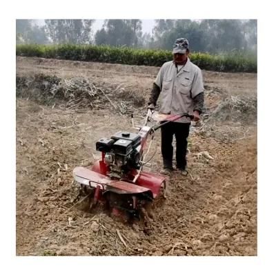 4kw Gearbox Rotary Tiller Handle Agricultural Mini Power Tiller