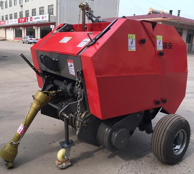 Guoan Straw Bales Mini Walk-Behind Hay Baler for Sale