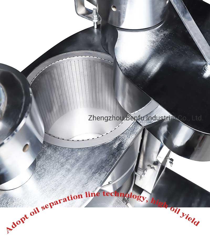 Moringa Seed Mustard Rapeseed Avocado Sunflower Peanut Soybean Coconut Oilve Vegetable Edible Cold Screw Oil Making Extraction Mill Expeller Press Machine