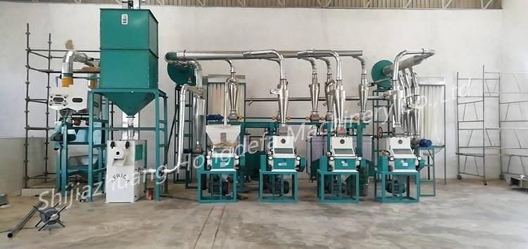 30tpd Maize Milling Plant Running in Angola