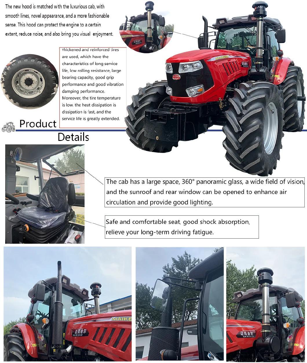 China Tractor Wheeled High-Powered Tractor Large Agricultural Machinery