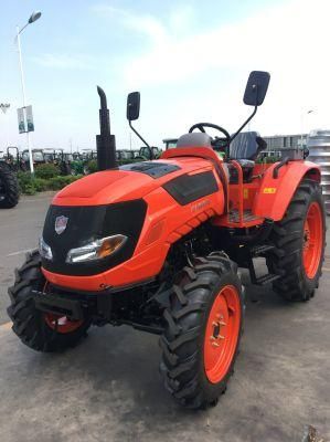 High Quality Low Price Chinese 60HP 4WD Tractor for Farm Agriculture Machine Farmlead Brand Tractor with Rops by Deutz-Fahr