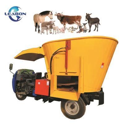 Dairy Farm Feed Processing Machines Vertical Horizontal Type Tmr Fodder Mixing Machine Tmr Mixer