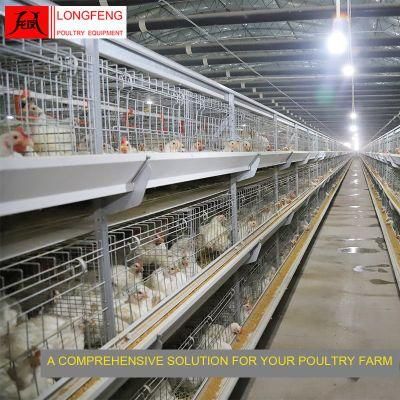Provide on-Site Installation Instruction Egg Incubator Broiler Chicken Cage for Asian Farm