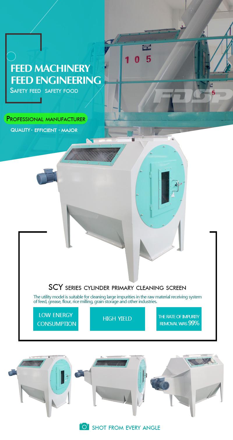 Cleaning Pre-Screener for Biomass Pellet Production Line