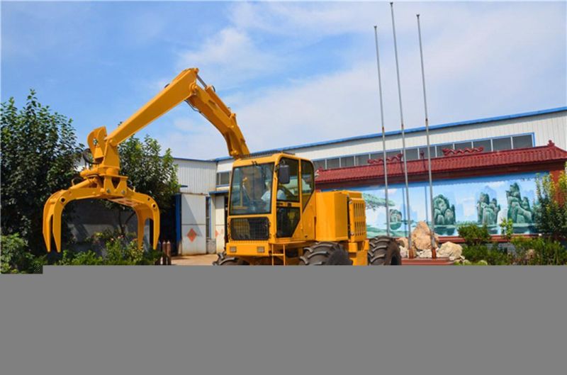 1.2 Ton Hydraulic Wheel Drive Sugar Cane Loader with Big Grabber