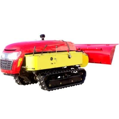 Upgraded Version Crawler Tractor Agricultural Farm Mini Excavator Tractor Crawler Model