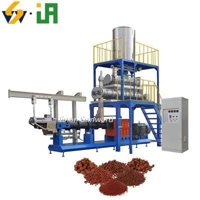 Made in China Pet Feed Extruding Machine Dry Animal Aquarium Floating Fish Feed Pellet Making Extruder