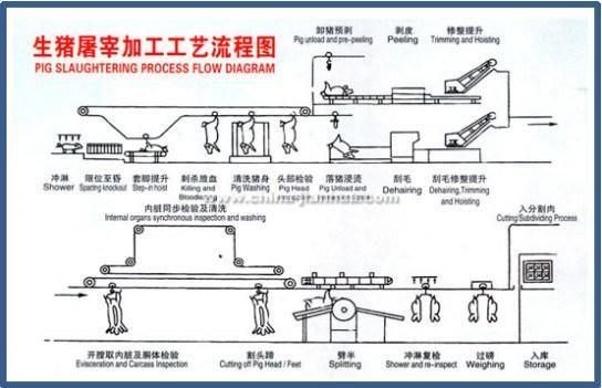 Pig Slaughterhouse Machine Slaughter Line Pig Slaughtering Equipment