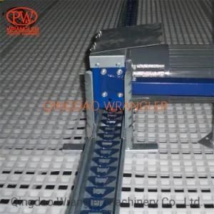 Breeder Chicken Chain Plate Open Trough Feeding