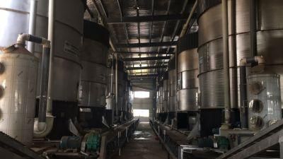 Poultry Manure Organic Fertilizer Processing Plant Stainless Steel Fermentation Tank