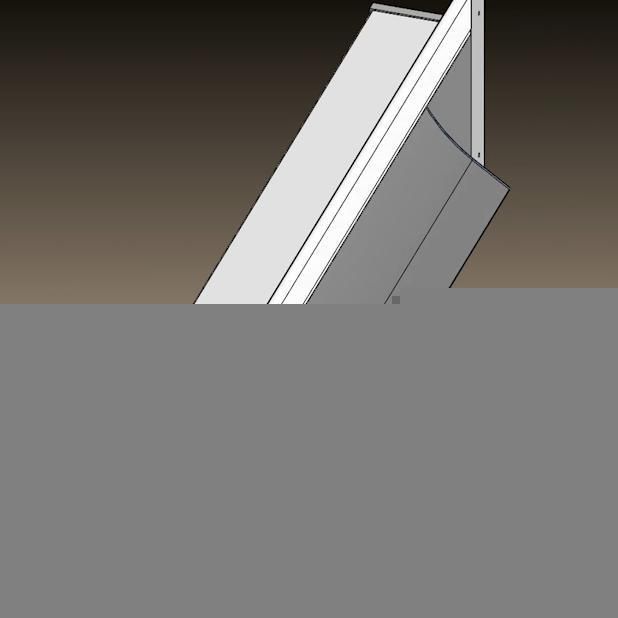 White Ceiling Air Inlet Window Used in Livestock Equipment