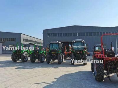 Good Quality Hot Sale 4WD Agricultural Farm Tractor China Big Wheeled Farming Tractor with ISO CE Certificate for Sale