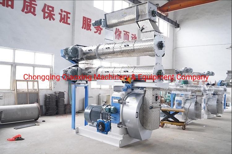 Large Capacity Chicken Fish Feed Extruder Pelletizer Poultry Feed Pellet Mill Machine for Sale