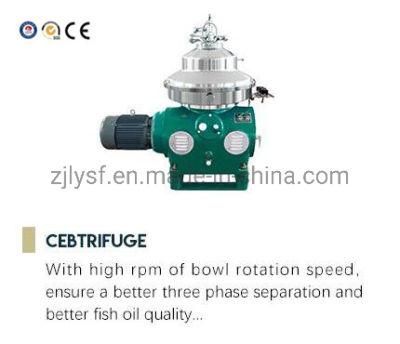 Fish Oil Refinery System / Aumatic Working Disc Centrifuge Separator / Fish Meal Machine