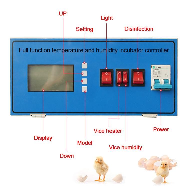 Electric Egg Incubators Fully Automatic with Temperature and Humidity Control