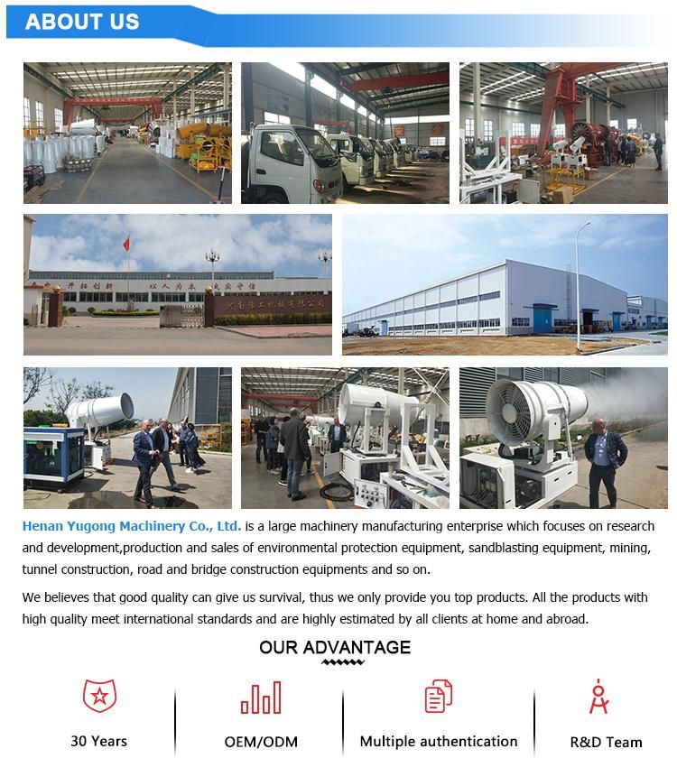 Water Mist Disinfectant Sprayer Fogging Cannon Machine