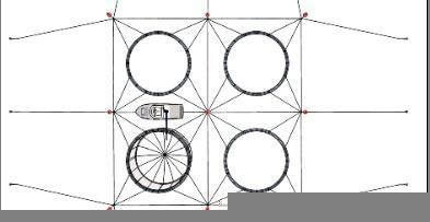 Anti-Wind Anti-Wave Deep Sea HDPE Floating Fish Cage