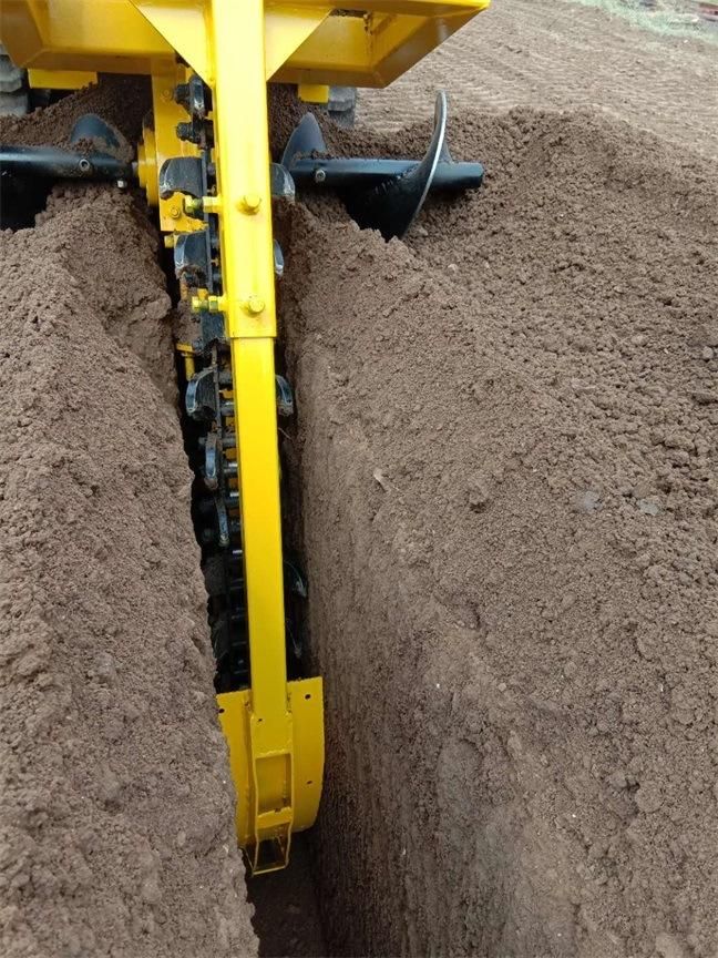 Ditcher Machine/Trencher Machine/Tractor Trencher for High Speed Ditching