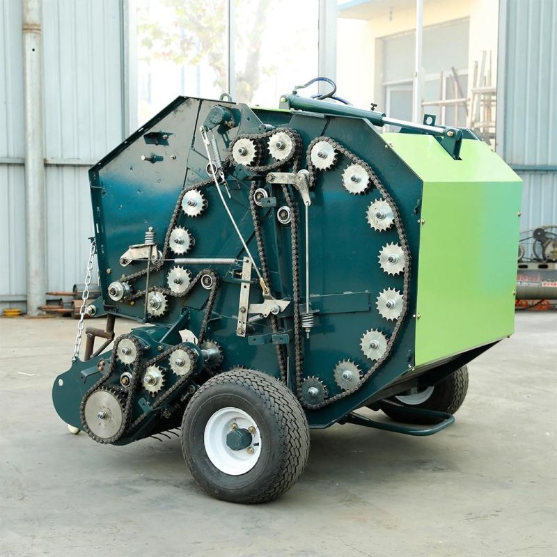 Guoan Best Quality 850 Round Baler Supplier Wholesale Cheap Agriculture Products Balers Seller New Mini Round Farm Tractor Baler Machine
