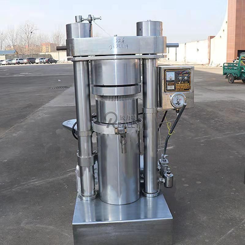 Olive Oil Press Machine Automatic Hydraulic Cold Oil Extractor Sunflower Seeds Coconut Sesame Peanut Palm Kernel Screw Oil Expeller Extraction Making Machine