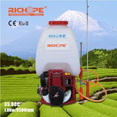 4-Stroke, Gx35 Engine, 25L, Knapsack Power Sprayer