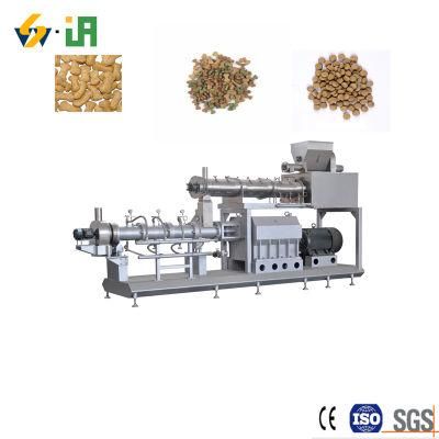 China Jinan Dog Food Pet Food Extruder Machine Animal Feed Extrusion Equipment Production Line