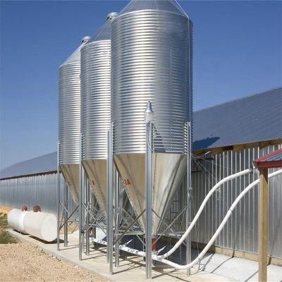 Silo and Hopper Farm Feeding System for Poultry