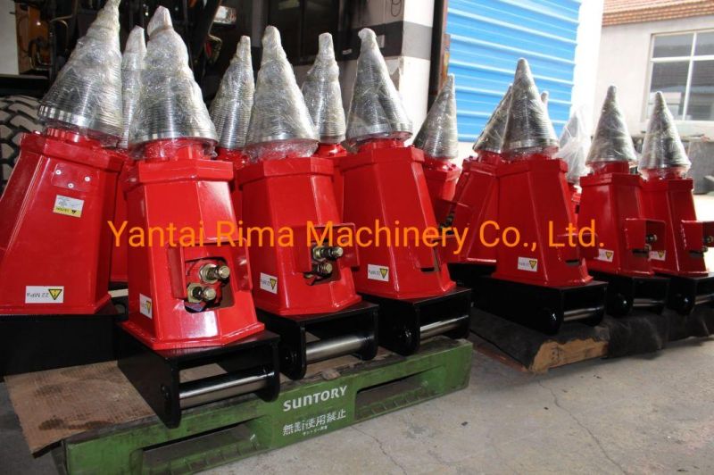 Hydraulic Excavator Mounted Screw Cone Log Splitter