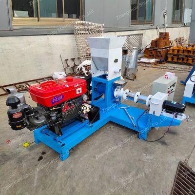 Diesel Engine Fish Shrimp Feed Pellet Machines Animal Feed Machinery